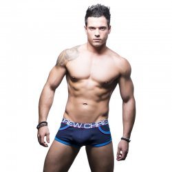 Andrew Christian Show-It Retro Pop Boxer 男士內褲 藍色