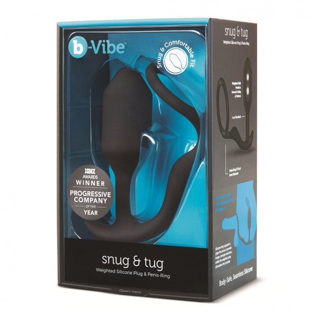 b-Vibe - Snug & Tug Plug 矽膠持久環後庭塞