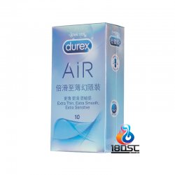 Durex - 杜蕾斯 Air 倍滑至薄幻隱裝 (香港版) 10片
