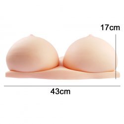 KMP - ヤれる子! 電車エッチ あかりちゃん 11.2KG 乳輪ver. 超巨大仿真乳房