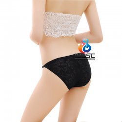 La CoCo 半透暗花蕾絲內褲