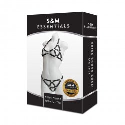S&M Essentials - 仿皮三點式SM內衣 S&M Essentials - 仿皮三點式SM內衣