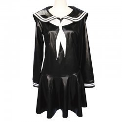 Tamatoys 黑色亮面水手校服 男娘用 2L