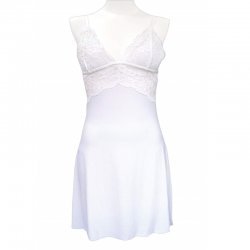 Tamatoys 白色蕾絲睡裙 男娘用 2L