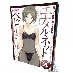 Tamatoys 黑色光澤網裙 男娘用 2L