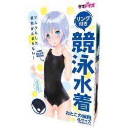 Tamatoys 黑色開洞競泳水着 男娘用 2L