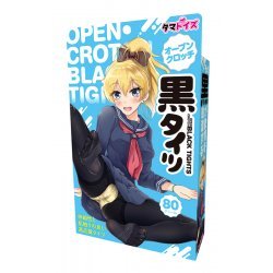 Tamatoys - 80針 開檔黑絲