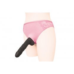Tamatoys 粉色蕾絲開洞內褲 男娘用 2L