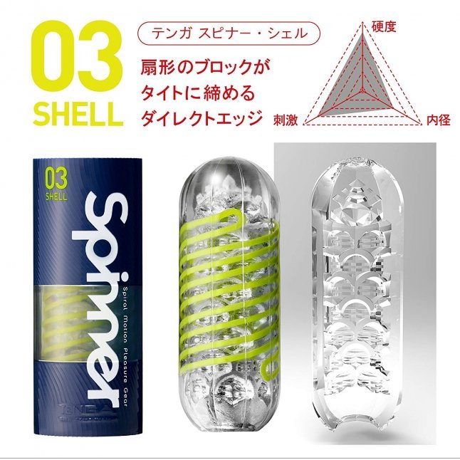 Tenga - Spinner 飛機杯 03 圓盤盾