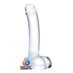 glas 7" 玻璃G點仿真陽具 glas 7" 玻璃G點仿真陽具