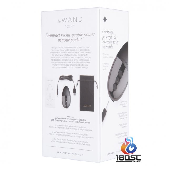 le WAND - 充電式強力震動器 POINT